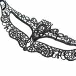 masque dentelle noire sexy