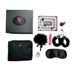 Photo de la composition de la Love Box avec les produits en taille réel