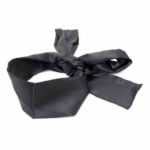 jeux coquins bandeau lien satin noir