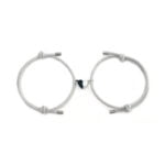 2 bracelets cœurs aimantés