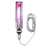 Image représentant un rouge à lèvres vibrant avec son câble USB pour la recharge.